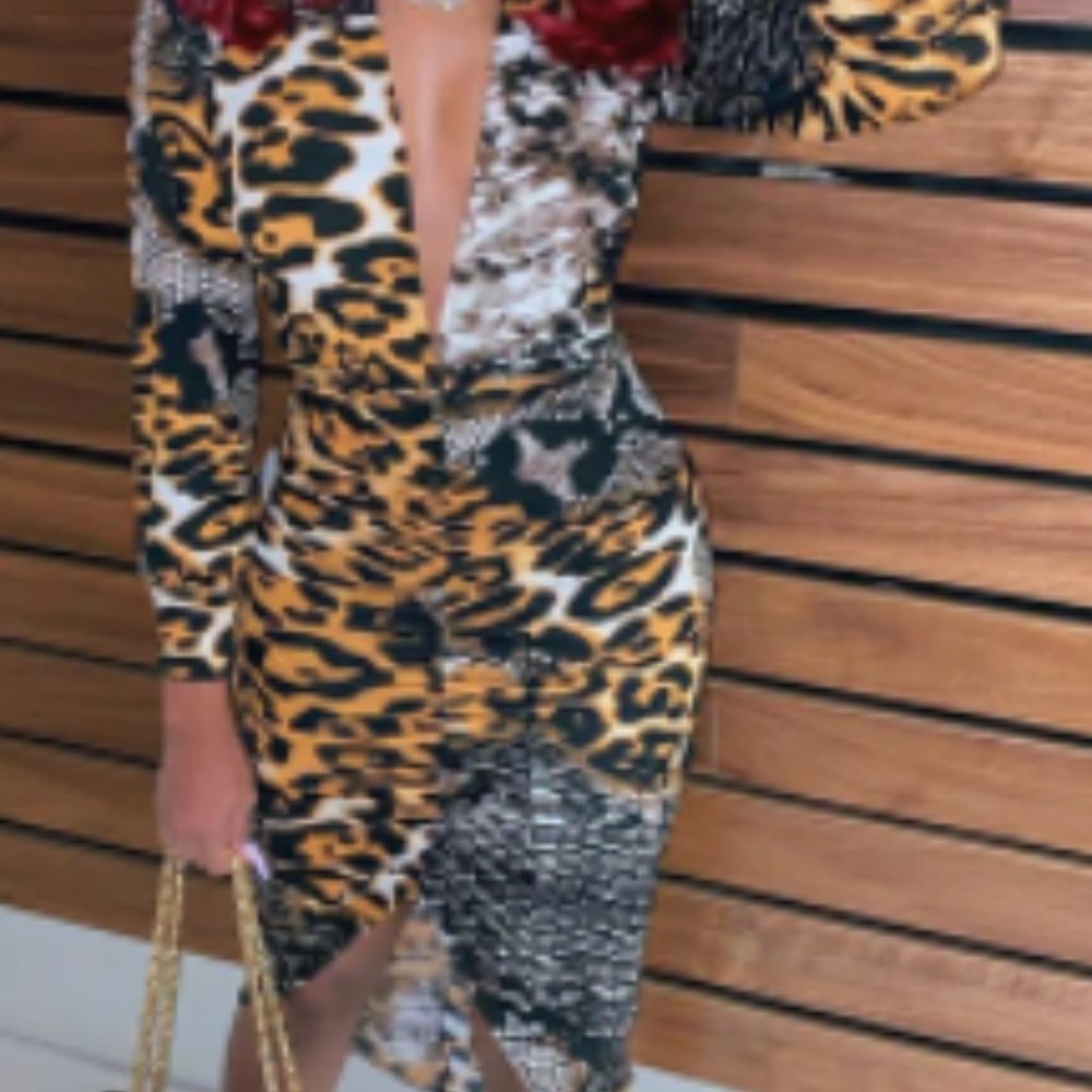 The Jungle Dress - Brown